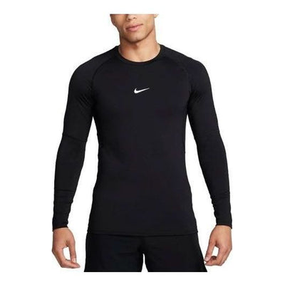 Nike Pro Dri-FIT Slim Long-Sleeve Fitness Top 'Black'