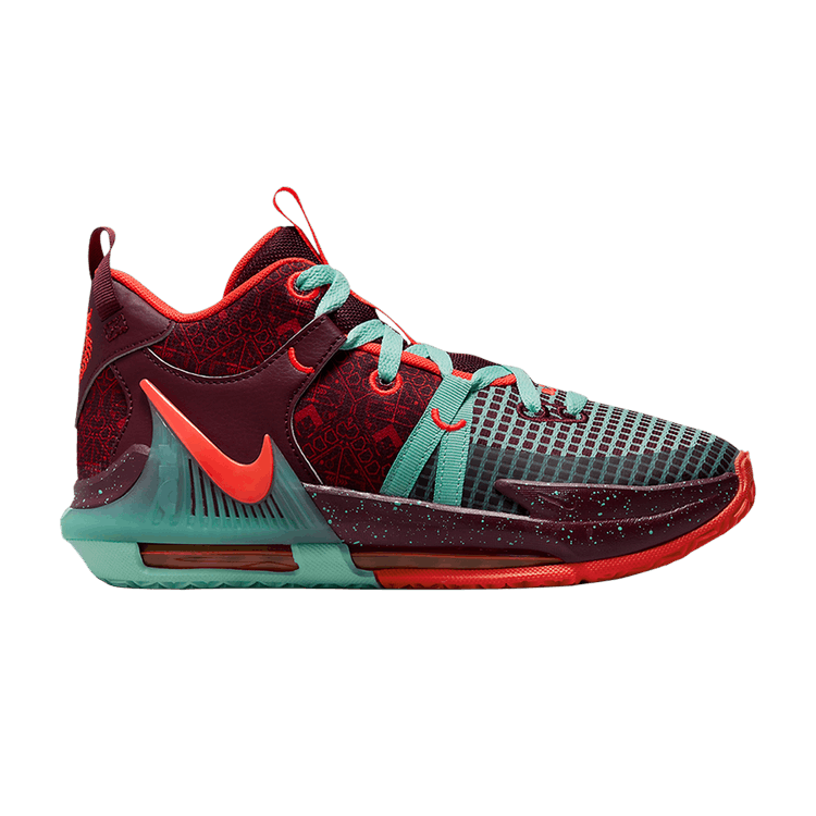 Nike LeBron Witness 7 SE GS 'Team Red Jade'