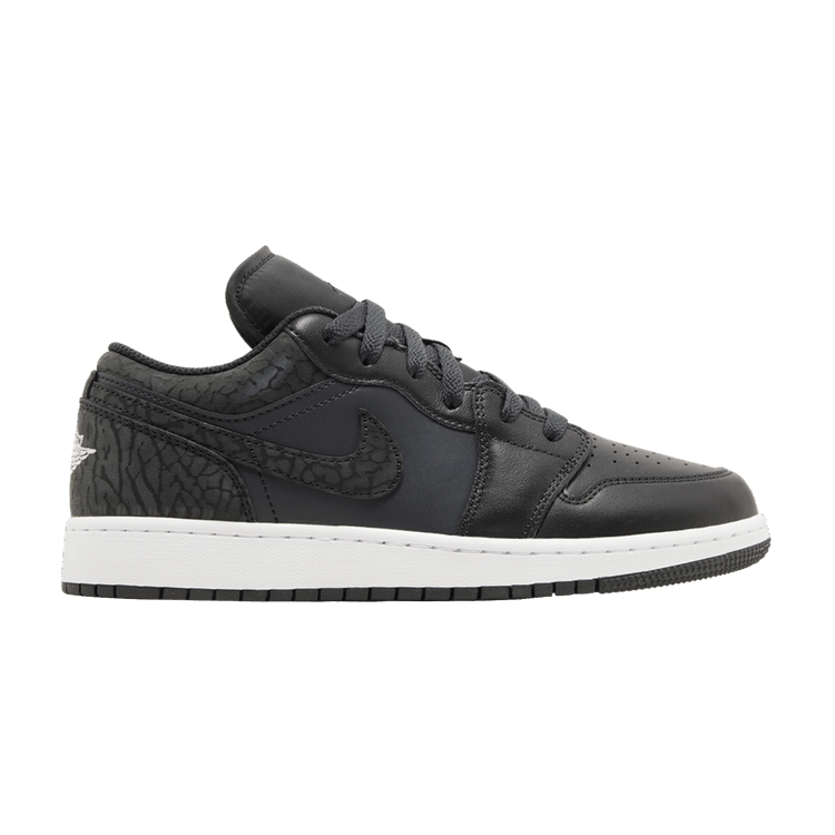 Air Jordan 1 Low SE GS 'Black Elephant'