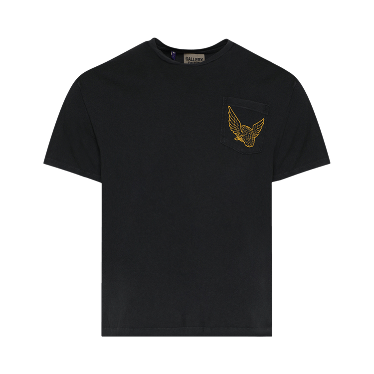 Gallery Dept. Flying Brain Pocket Tee 'Vintage Black'
