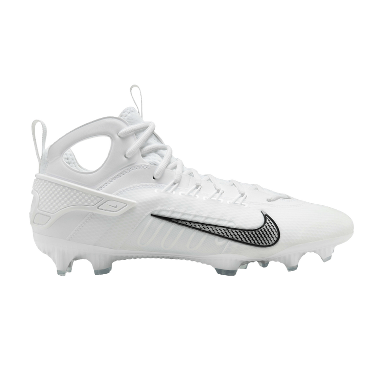 Nike Huarache 9 Elite Mid LAX 'White Black'