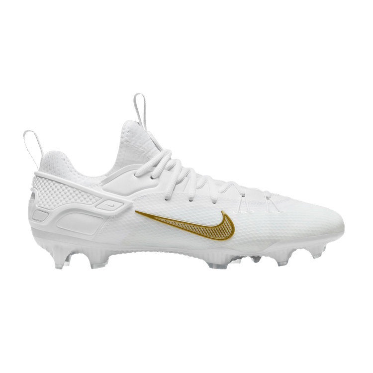 Nike Huarache 9 Elite Low LAX 'White Metallic Vivid Gold'