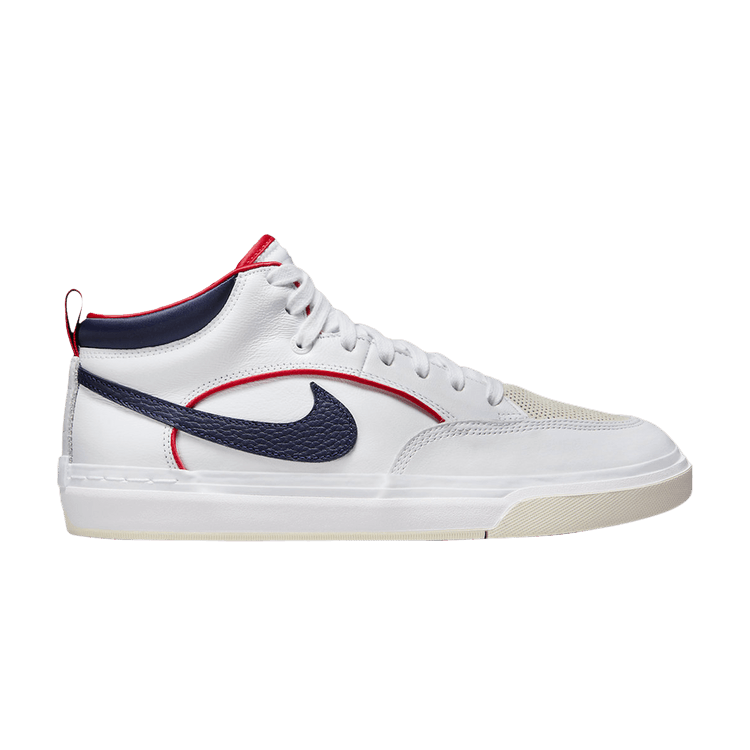 Nike React Leo SB 'White Midnight Navy'