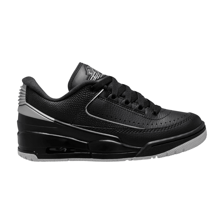 Air Jordan 2/3 GS 'Black Metallic Silver'