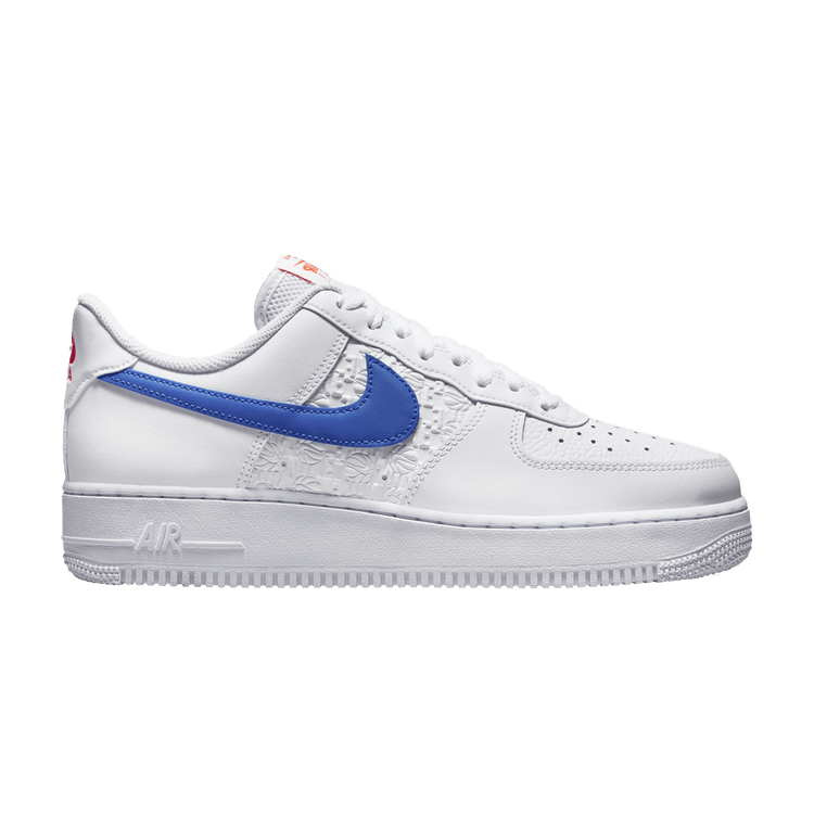Nike Air Force 1 '07 'Embossed Hoops - Racer Blue'