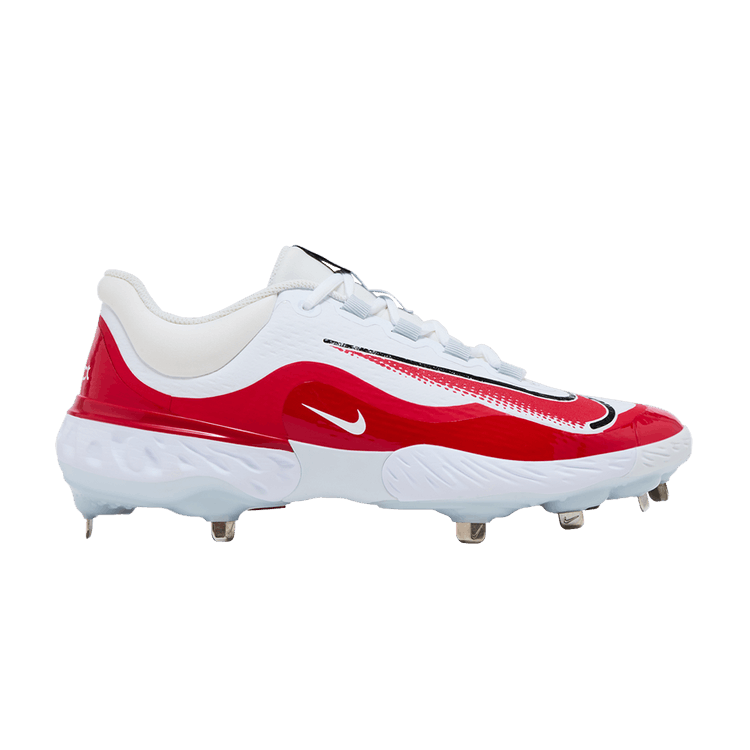 Nike Alpha Huarache Elite 4 Low 'White University Red'
