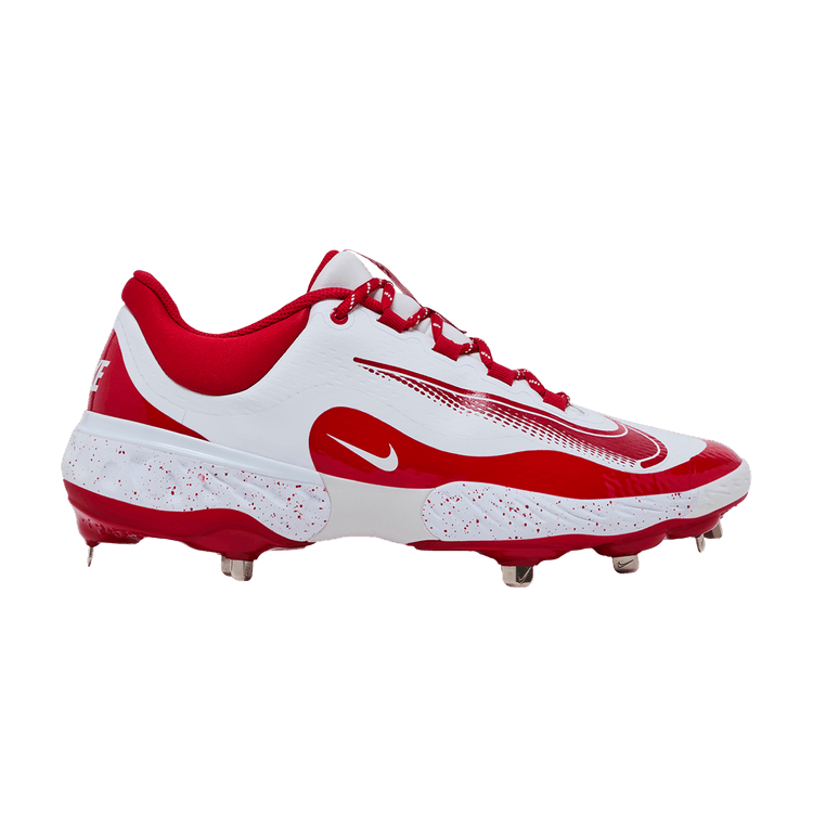Nike Alpha Huarache Elite 4 Low 'White University Red'