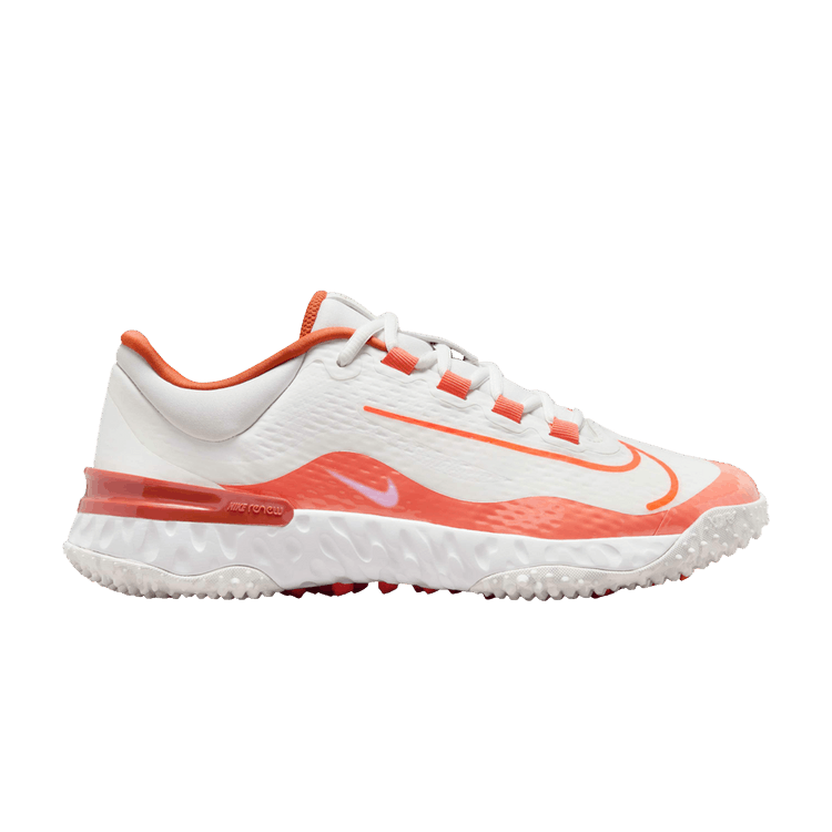 Nike Wmns Alpha Huarache Elite 4 TF 'Summit White Light Wild Mango'