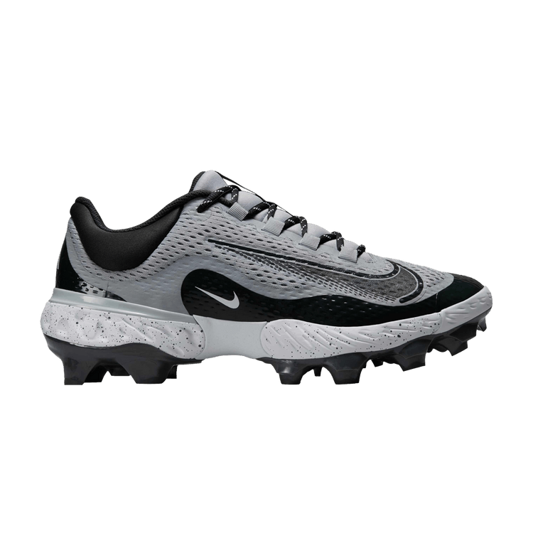 Nike Alpha Huarache Elite 4 Low MCS 'Wolf Grey Dark Smoke Grey'