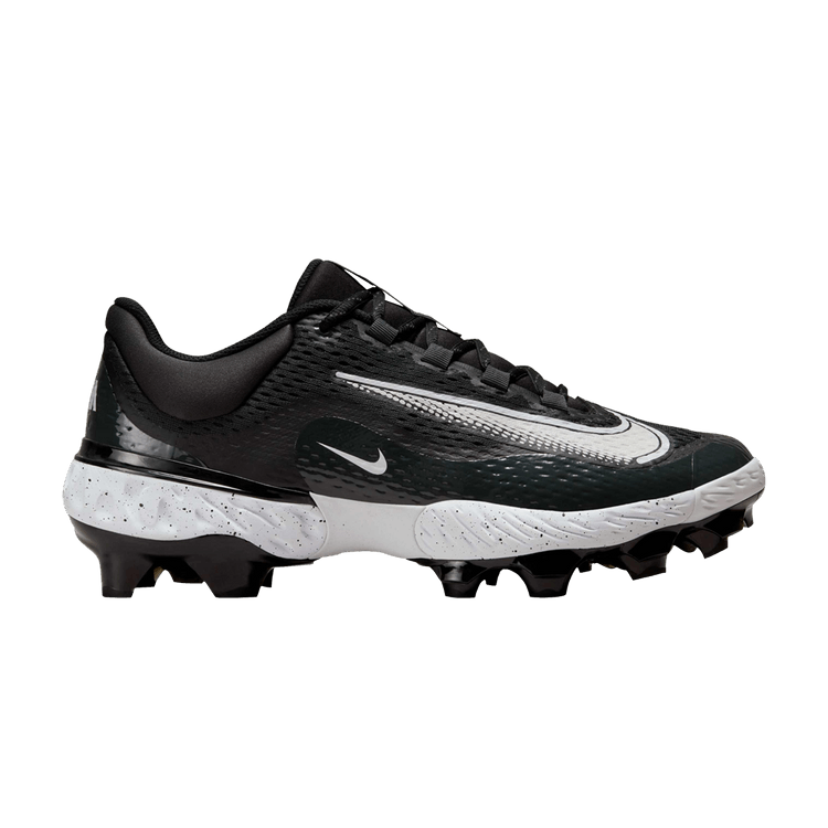 Nike Alpha Huarache Elite 4 Low MCS 'Black Dark Smoke Grey White'
