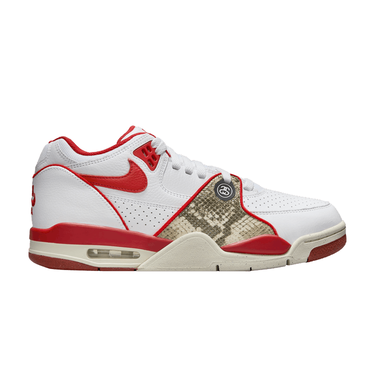 Stussy x Nike Air Flight 89 Low SP 'Habanero Red'