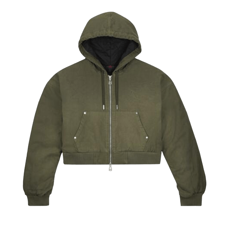 Air Jordan x Travis Scott Hooded Canvas Jacket 'Cargo Khaki'