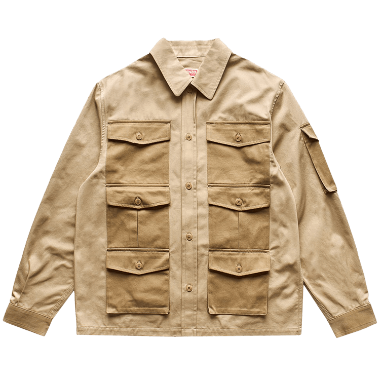 Kenzo Cargo Shirt 'Beige'