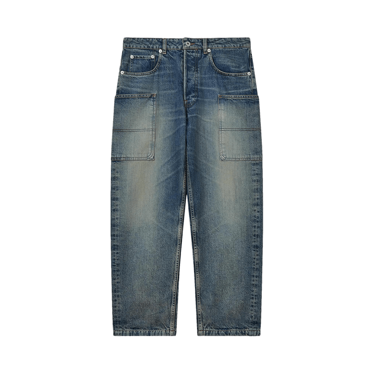 Kenzo Cargo Monkey Fit Jeans 'Ten Wash Denim'