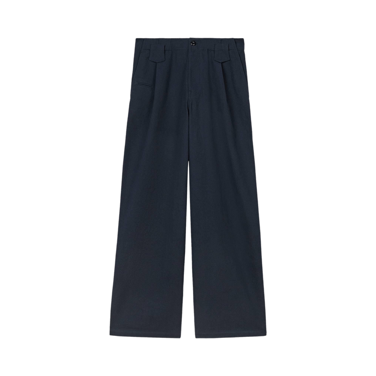 Kenzo Pleated Oversize Pant 'Blue/Black'