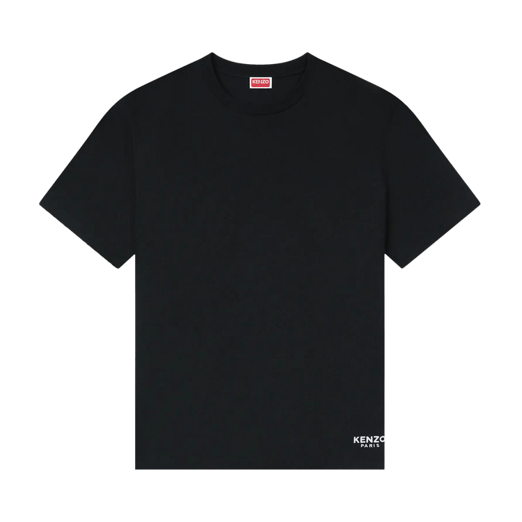 Kenzo Gots Boke Flower Embroidered Oversize T-Shirt 'Black'