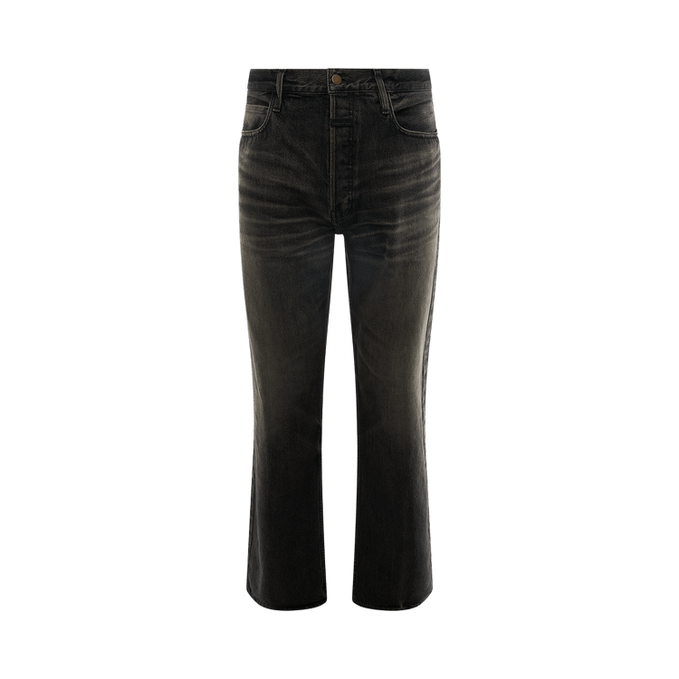 Fear of God Straight 5 Pocket Jean 'Worn Black'