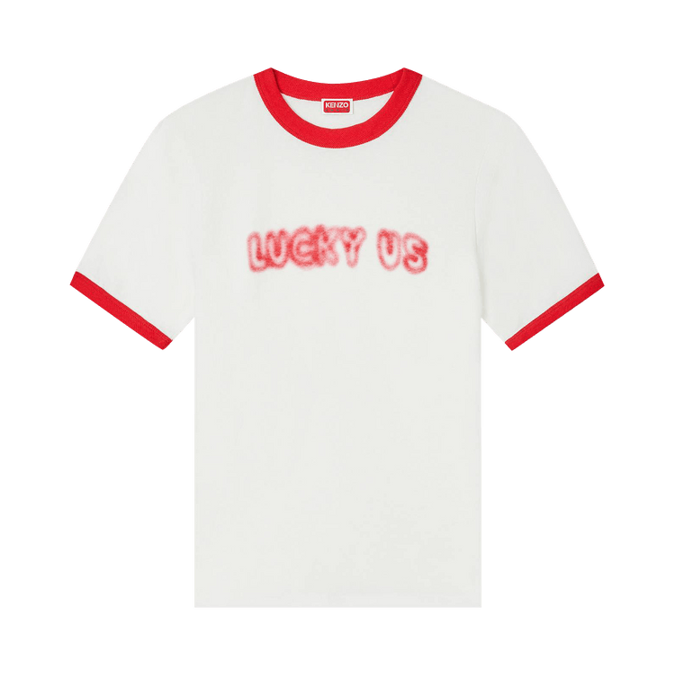 Kenzo Gots Words Slim T-Shirt 'Off White'
