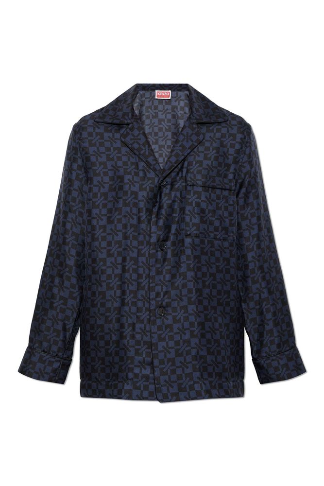 Kenzo Long Sleeve Buttoned Shirt