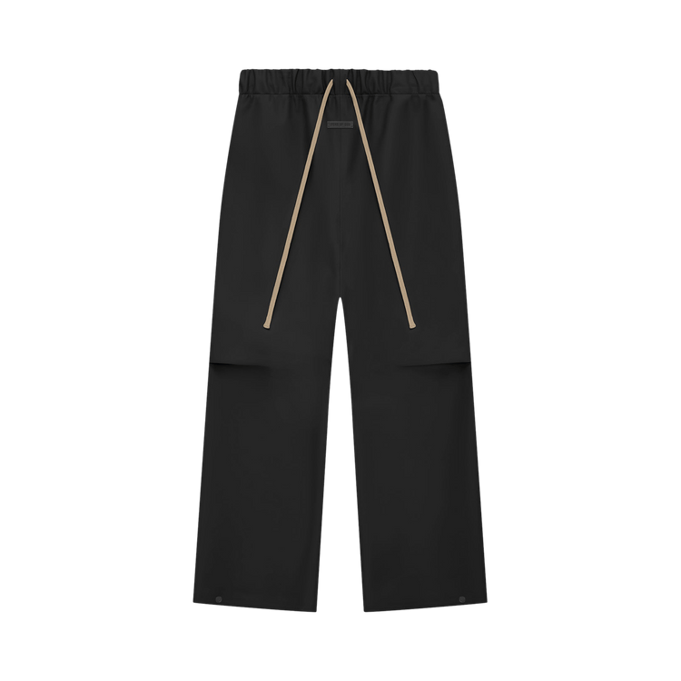 Fear of God Rubberized Knee Pleat Wide Leg Pant 'Black'
