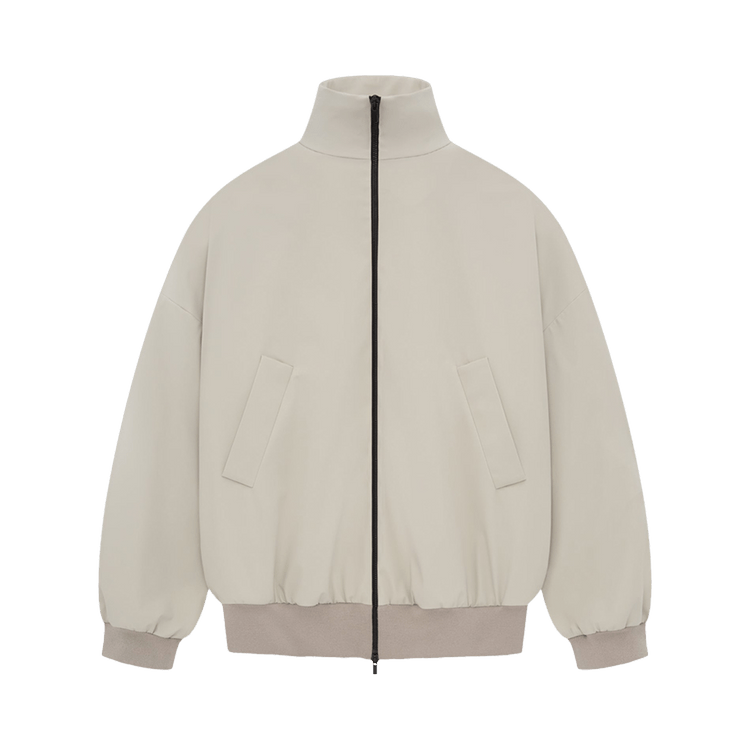 Fear of God High Neck Track Jacket 'Cement'
