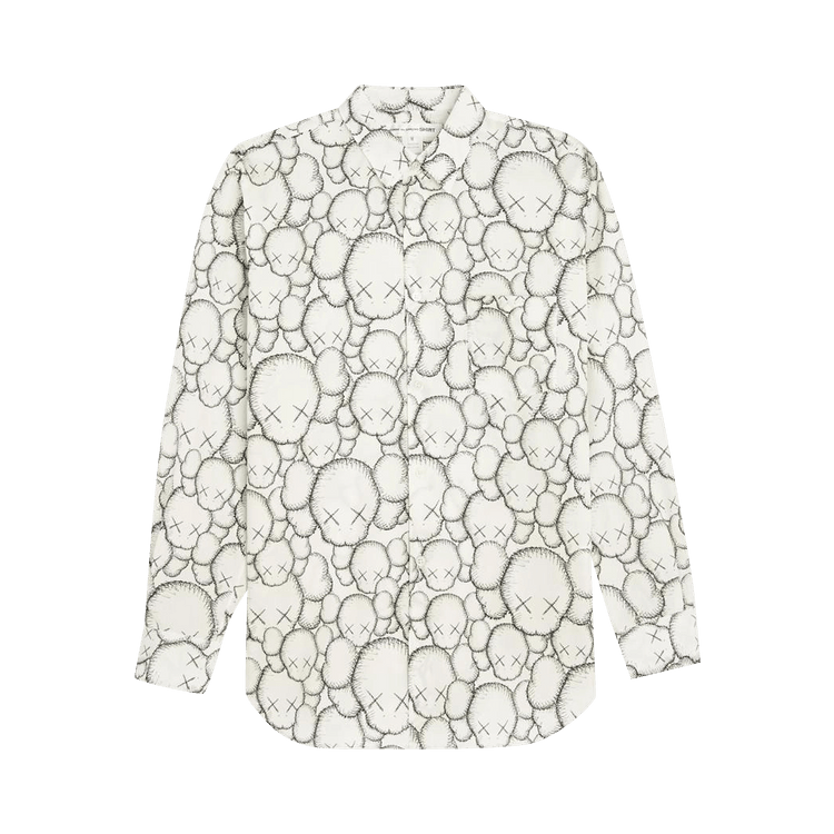 Comme des Garçons SHIRT x KAWS Classic Printed Shirt Print A 'White'