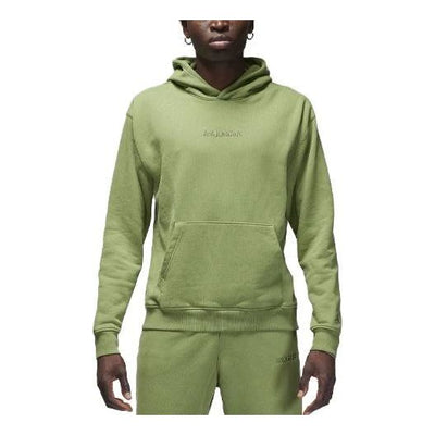 Air Jordan Wordmark Fleece Hoodie 'Sky J Light Olive'