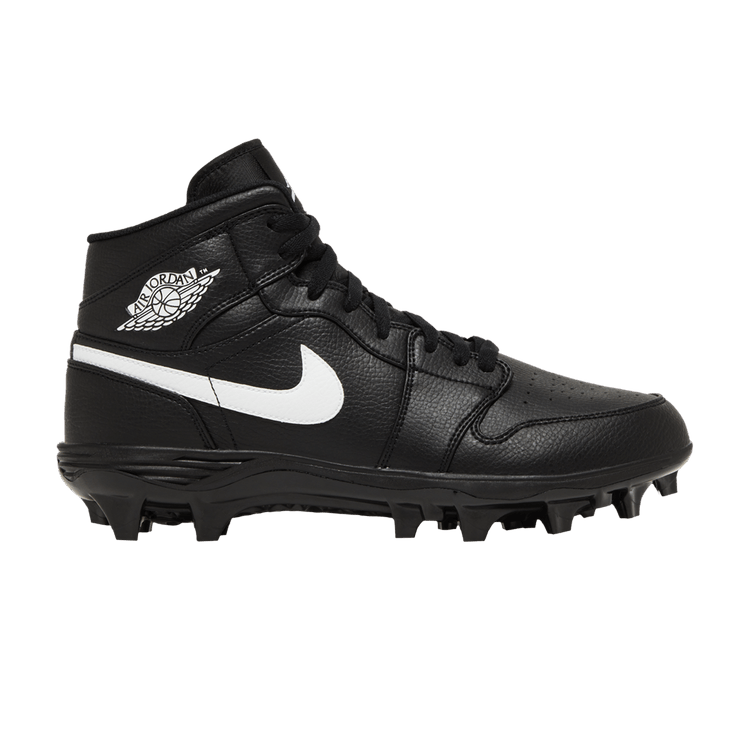 Air Jordan 1 Mid TD Cleat 'Black' 2023