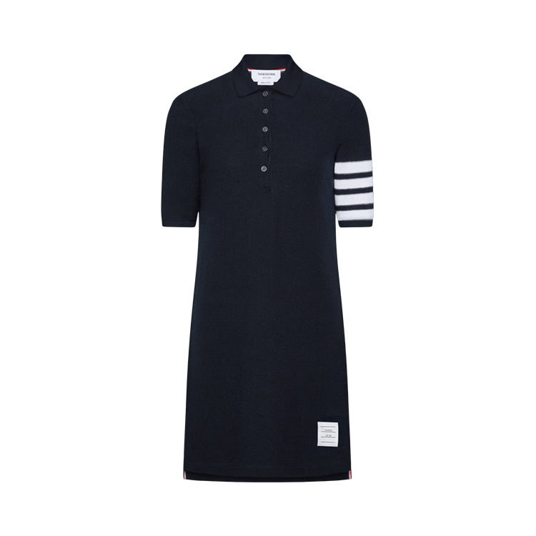 Thom Browne 4 Bar Polo Dress 'Navy'