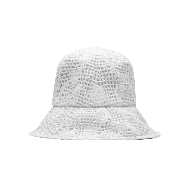 Comme des Garçons SHIRT Crochet Knit Bucket Hat 'White'