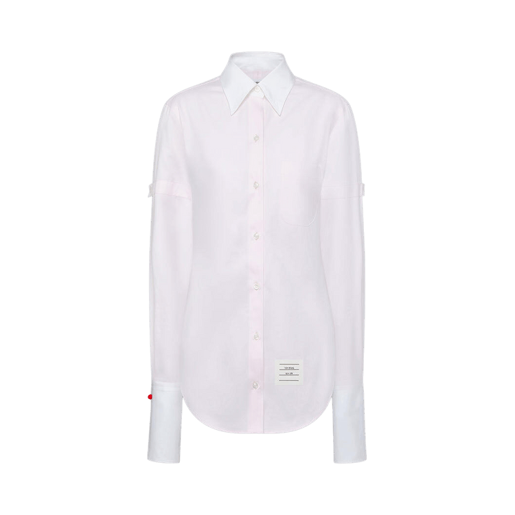 Thom Browne Classic Fit Long-Sleeve PC Shirt 'Light Pink'