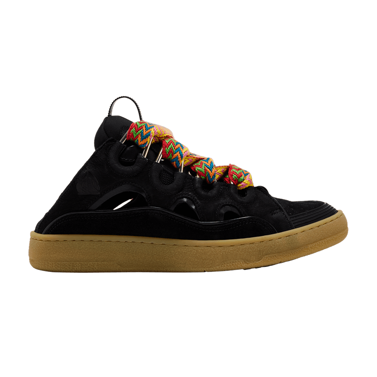 Lanvin Curb Mule 'Black Multi Laces'