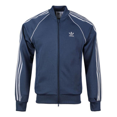 adidas originals Men's SST Track Jacket in Marine Blue