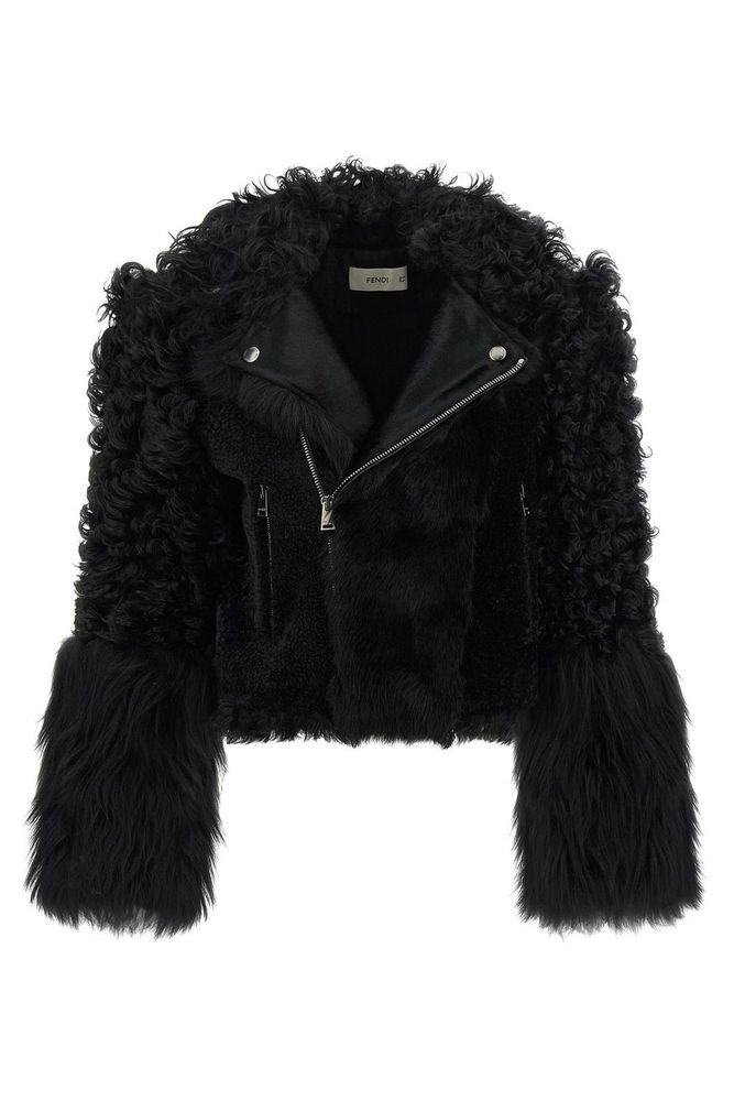 Fendi Blouson Biker Jacket
