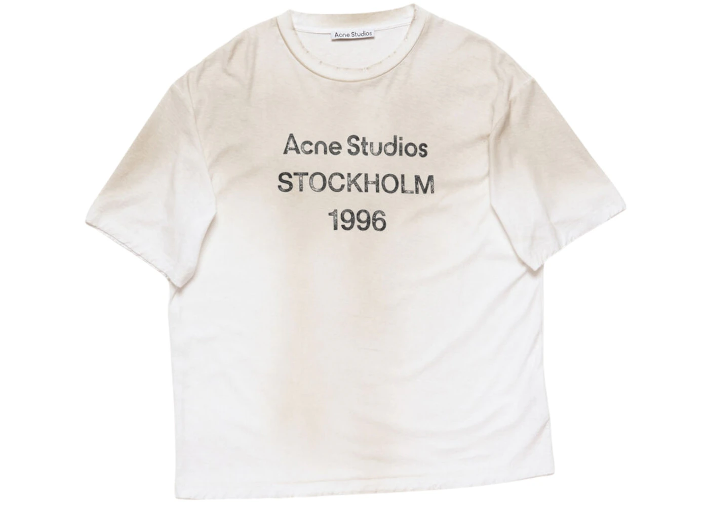 Acne Studios Logo Relaxed Fit T-shirt Wonder Quartz
