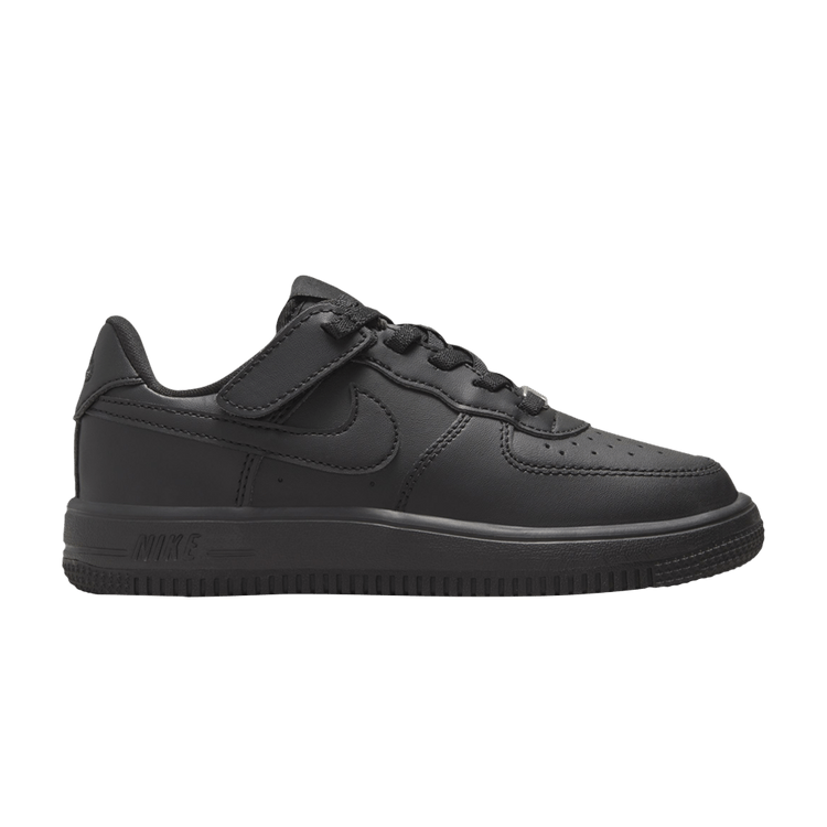 Nike Force 1 Low EasyOn PS 'Triple Black'