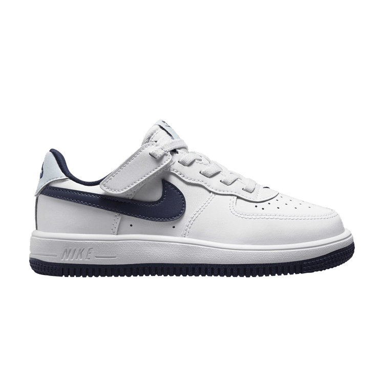 Nike Force 1 Low EasyOn PS 'White Midnight Navy'