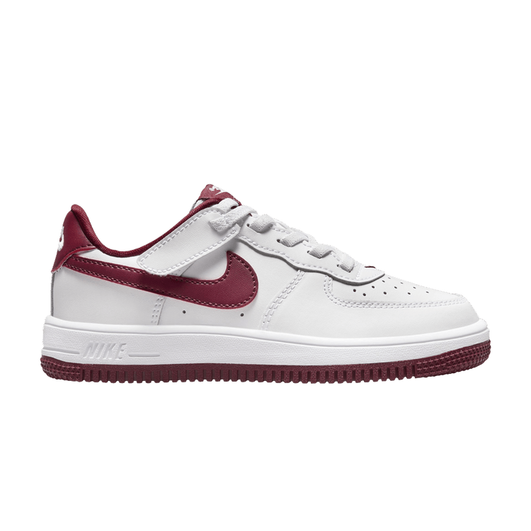 Nike Force 1 Low EasyOn PS 'White Team Red'