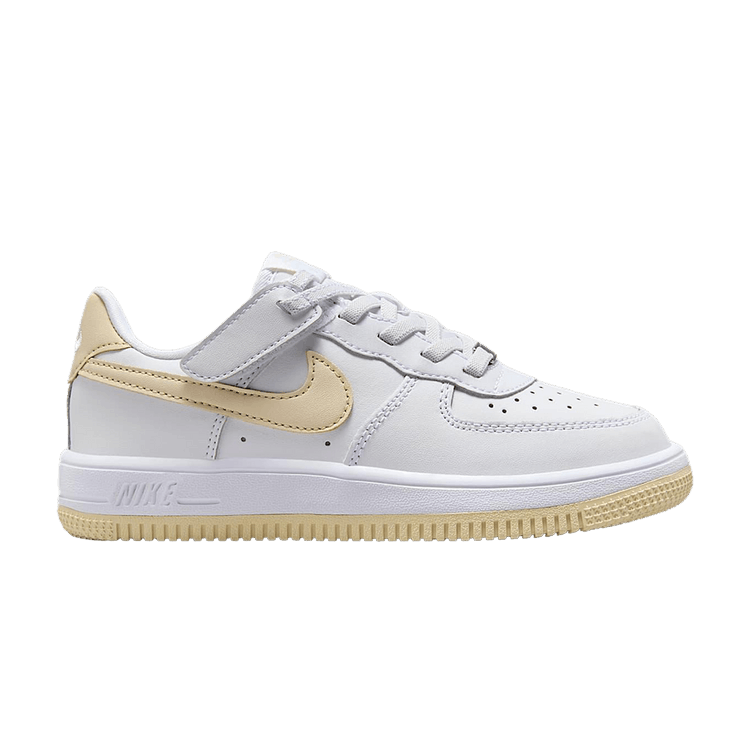 Nike Force 1 Low EasyOn PS 'White/White/Light Khaki'