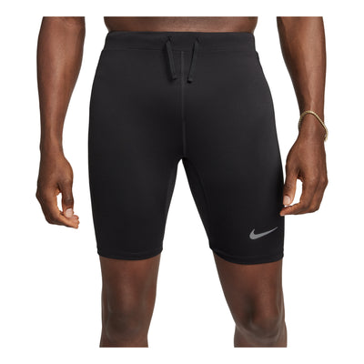 Nike Fast Dri-FIT Brief-Lined 1 2-Length Tights 'Black'