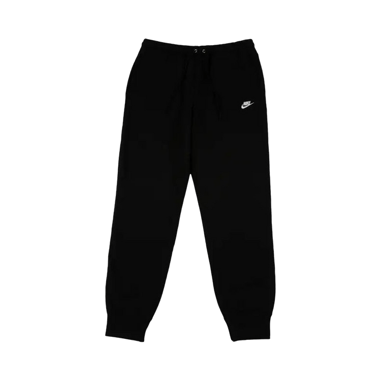 Nike Club Fleece Joggers 'Black/White'