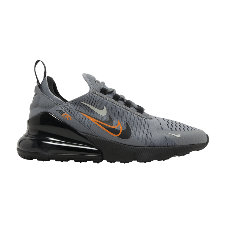 Nike Air Max 270 'Multi-Swoosh - Smoke Grey Mandarin'