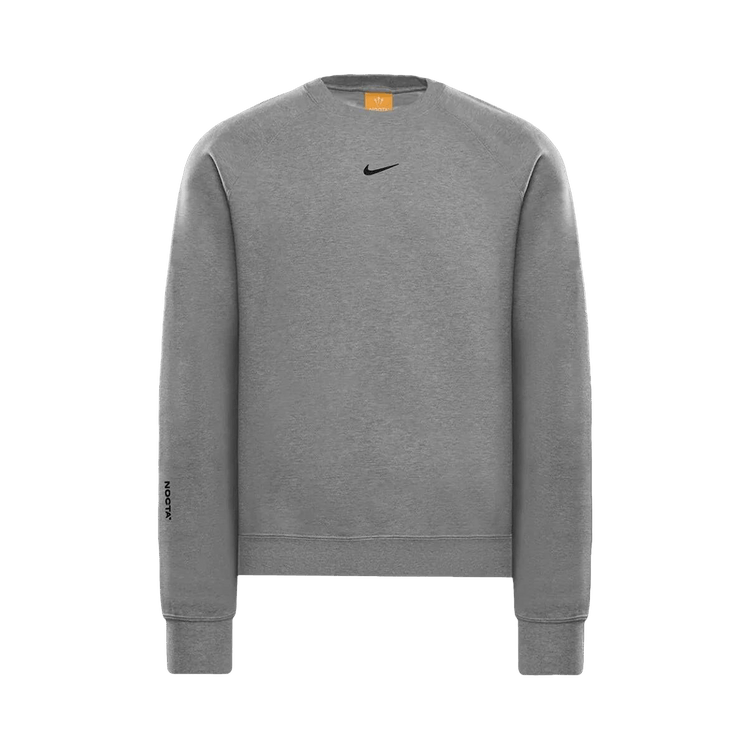 Nike NOCTA Fleece Crew Sweater 'Grey'