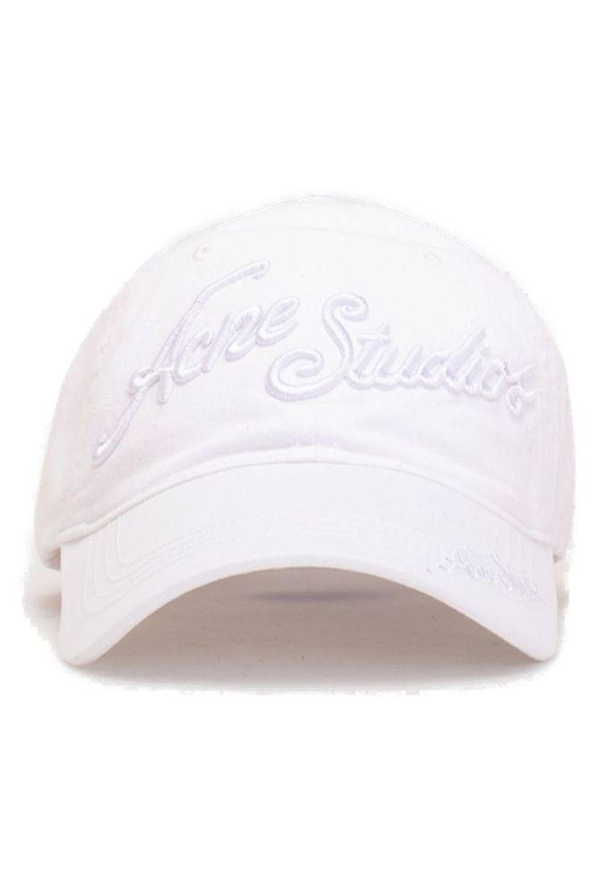 Acne Studios Logo Embroidered Baseball Cap