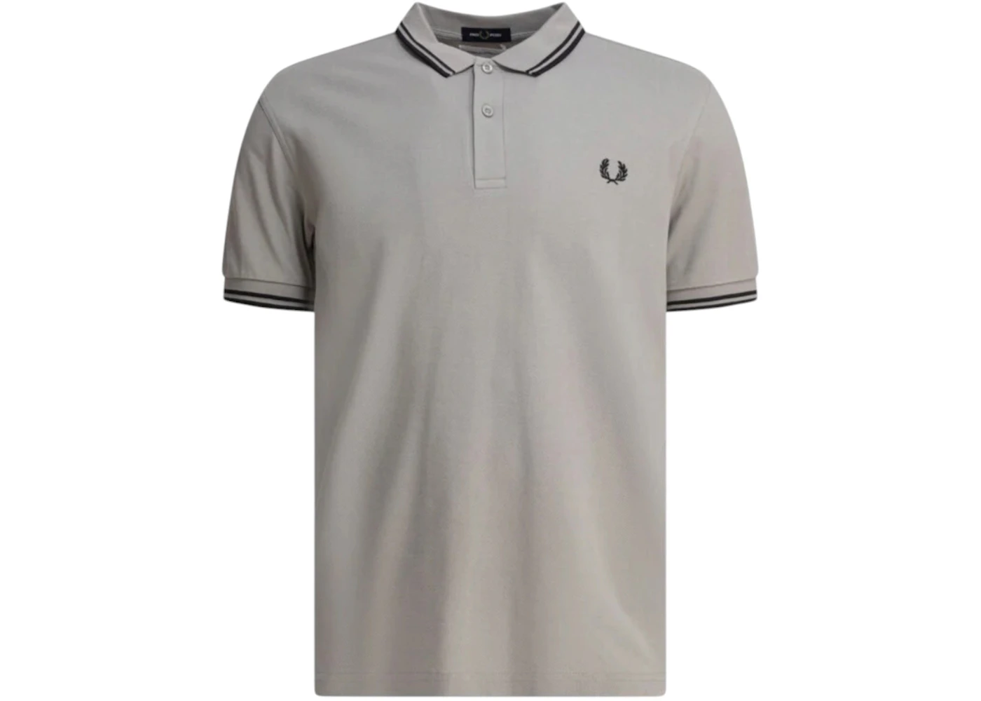 Comme des Garcons CDG Strong Will Polo Shirt Grey