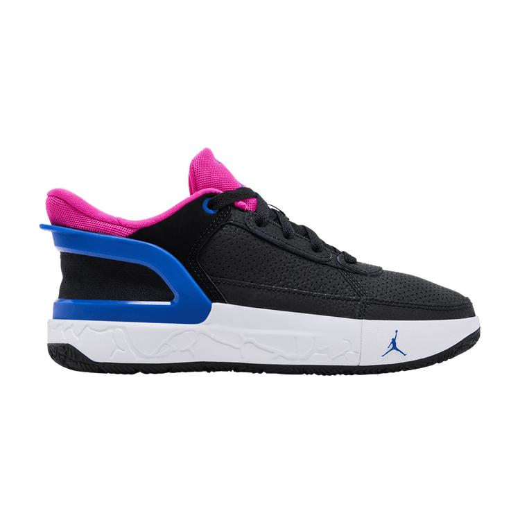 Air Jordan Day 1 EasyOn GS 'Black Fire Pink Royal'