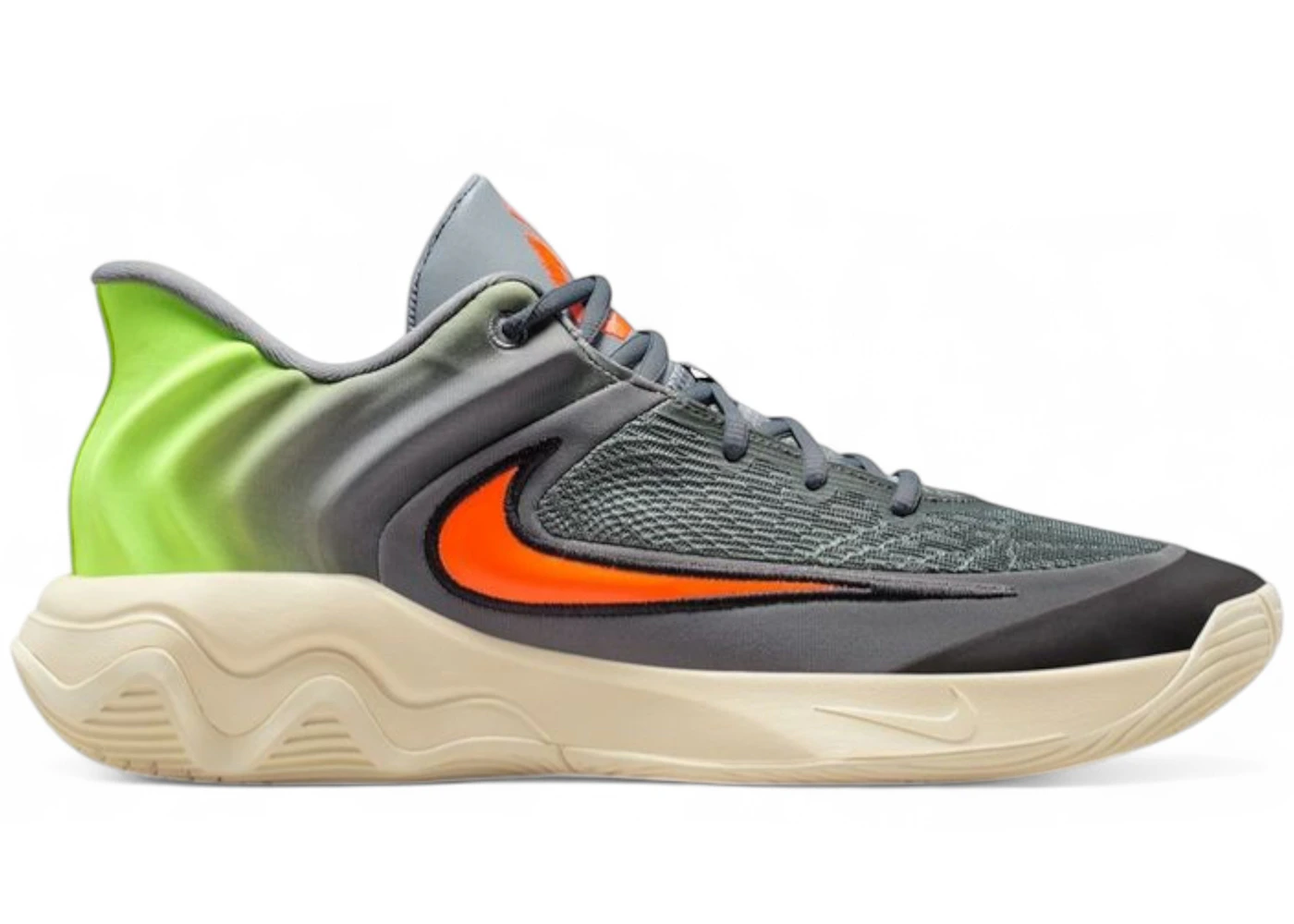 Nike Giannis Immortality 4 Cool Grey Volt Total Crimson