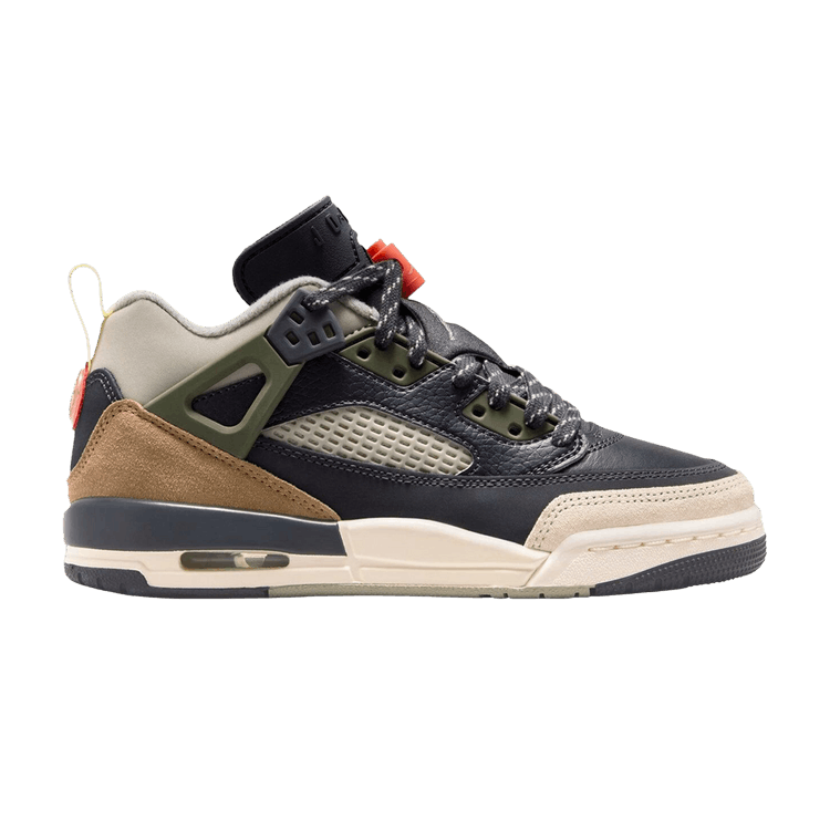 Air Jordan Spizike Low GS 'Anthracite Mango Cargo Khaki'