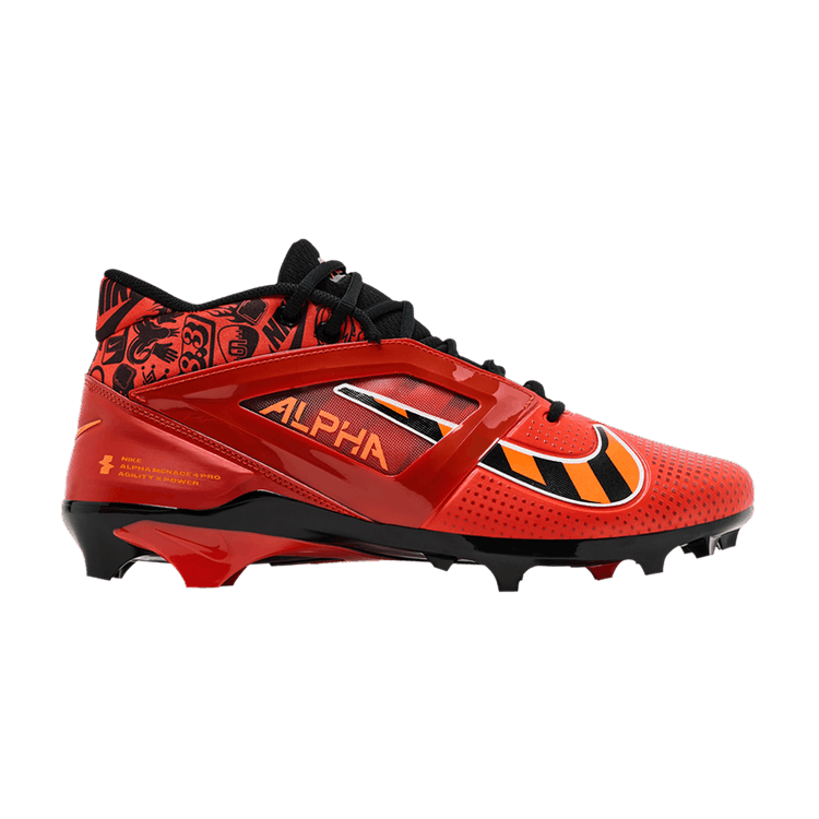 Nike Alpha Menace 4 Pro 'Picante Red Black'