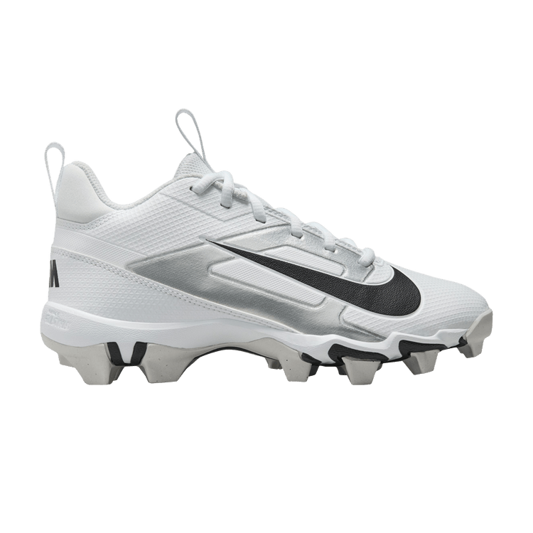 Nike Alpha Menace 4 Shark GS 'White Metallic Silver'